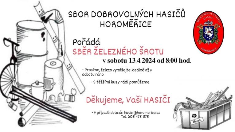 Sběr železného šrotu - info